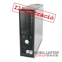 Asztali Dell Optiplex GX620 ( Intel 3,4 Ghz, 2Gb RAM, 80Gb HDD) fekvő + Monitor 17"