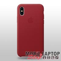Bőrtok Apple iPhone X. / XS ( 5,8" ) Piros MQTE2ZM/A