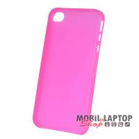 Kemény hátlap Apple iPhone 4 / 4S vékony rózsaszín