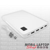 Külső akku univerzális 4 USB 30000mAh fekete PPP-7 Notebook Powerbox PRODA
