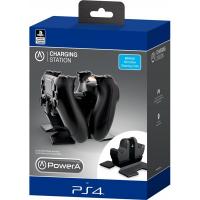 PowerA Playstation 4 Dual Charger fekete dokkoló töltőállomás